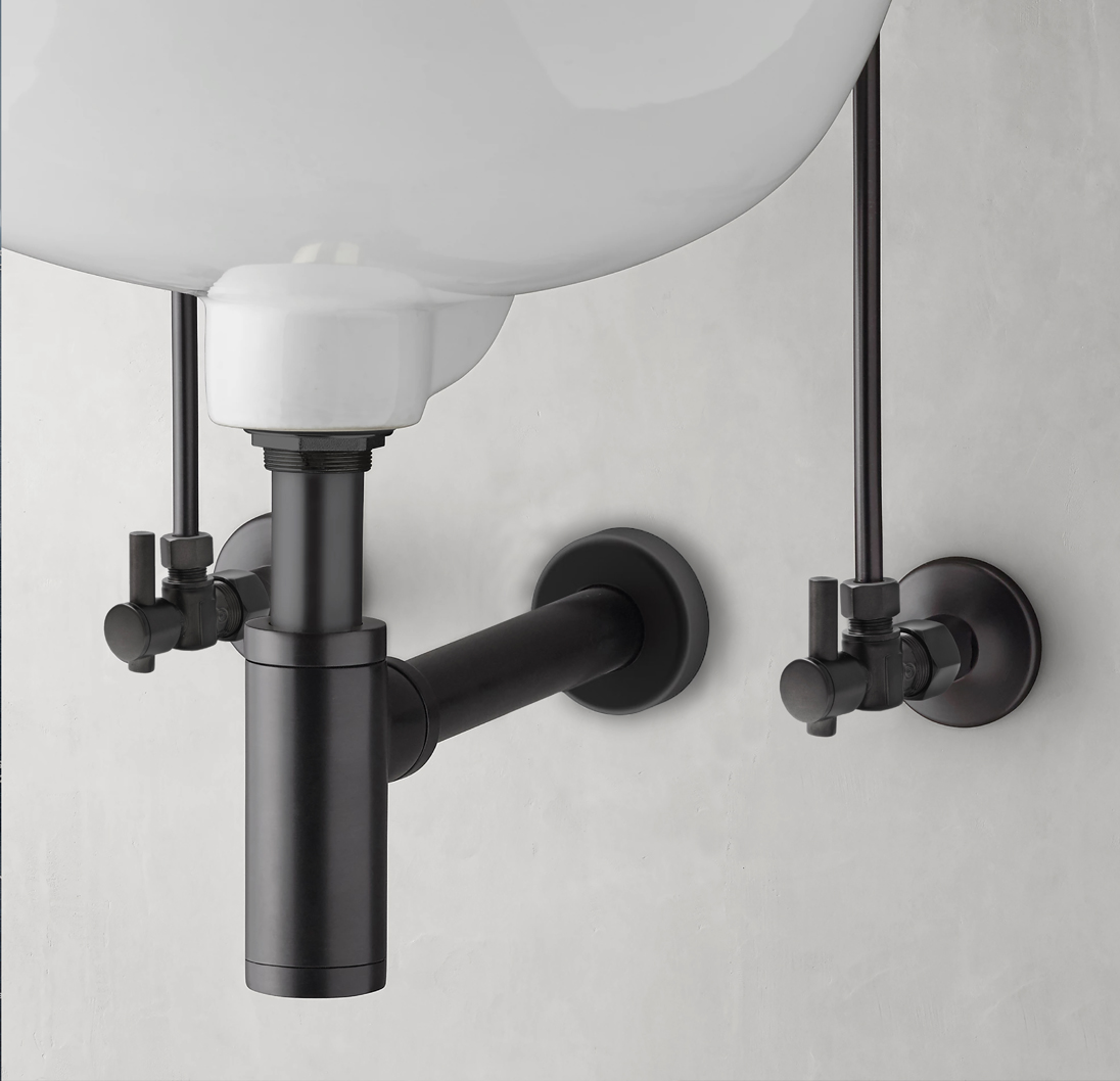 A plumbing and bath fixture
