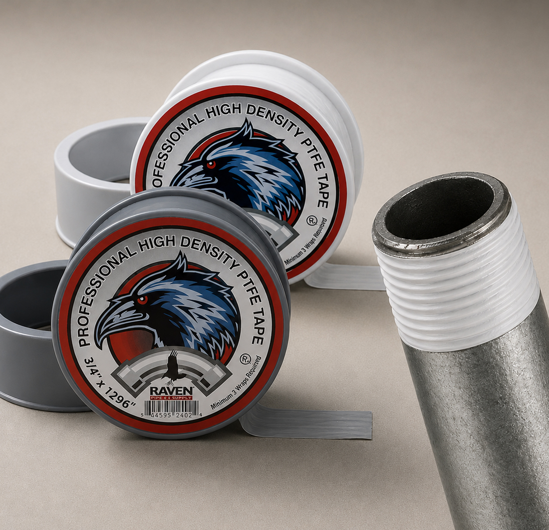 A group of PTFE tape products.