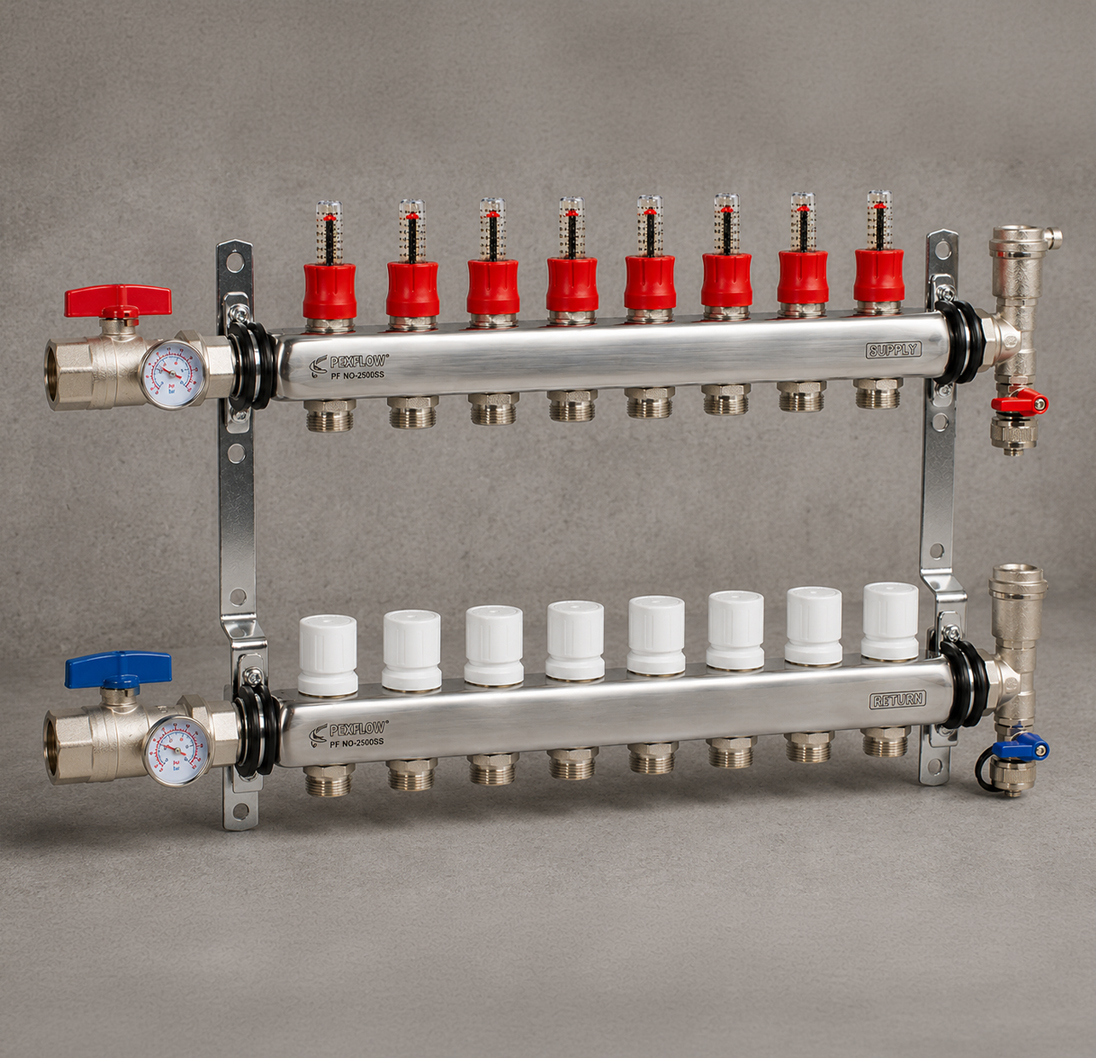 Radiant Pex Manifold