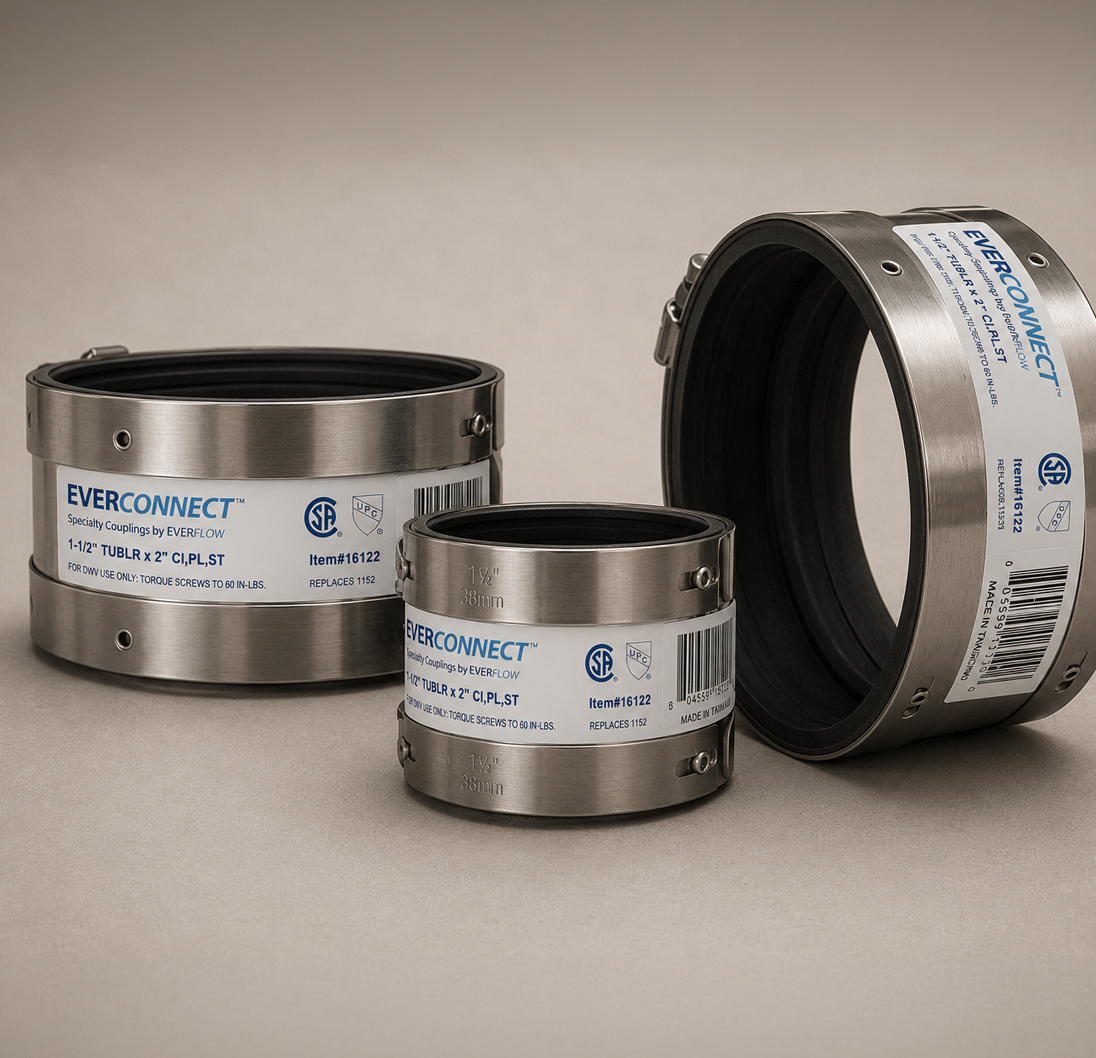 Transition No-Hub Coupling