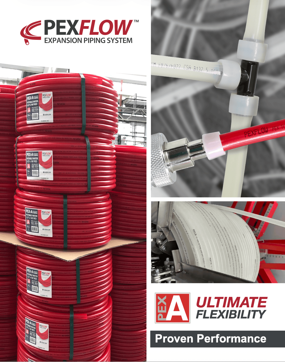PEX-A Expansion Pipe & Fittings
