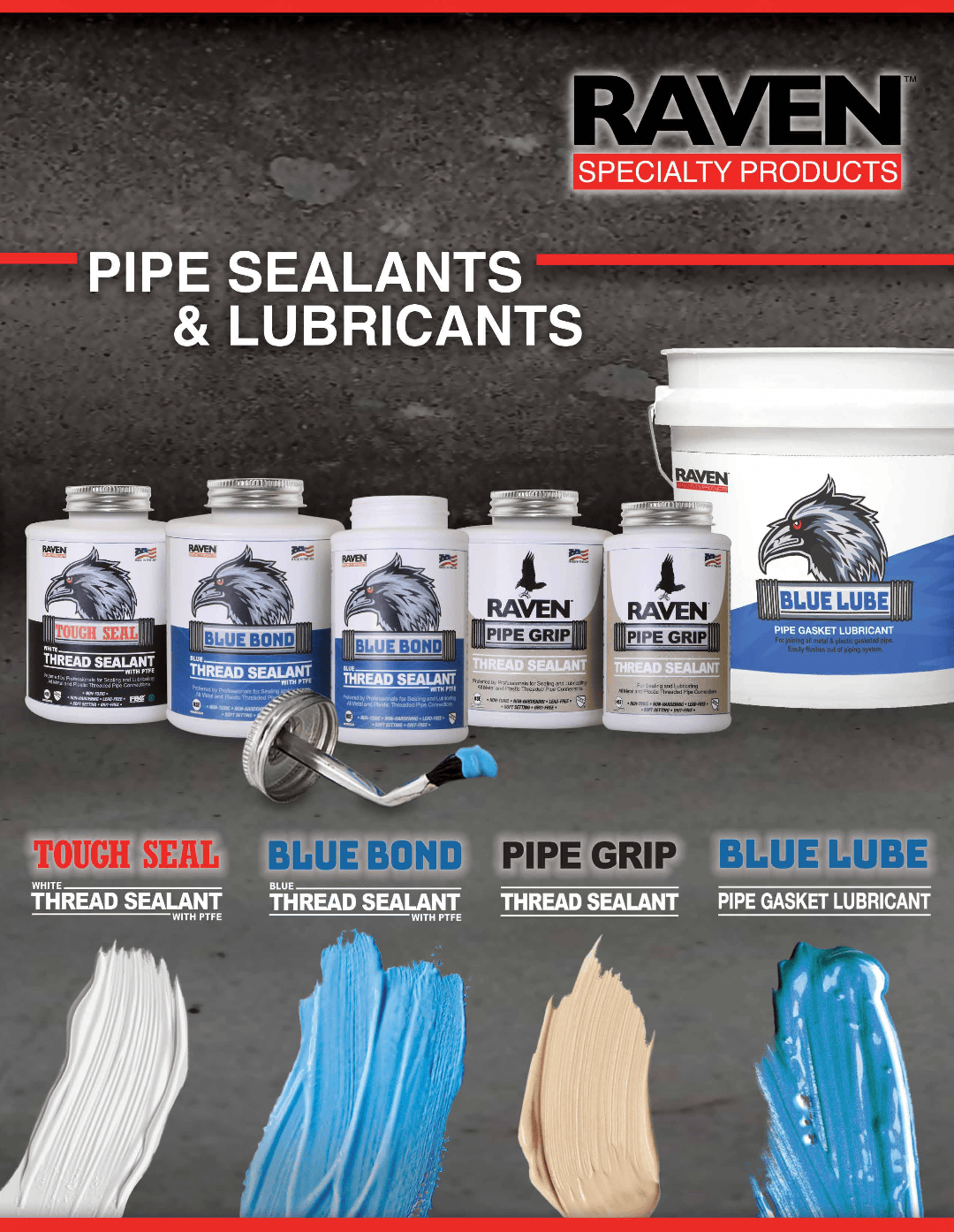 Raven Pipe Sealants & Lubricants Brochure